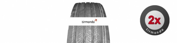 2x 385/55R22.5 CONTINENTAL HYBRIDHS3 160