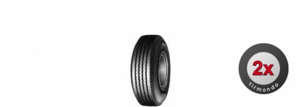 2x 7.50R15 BRIDGESTONE R187 135