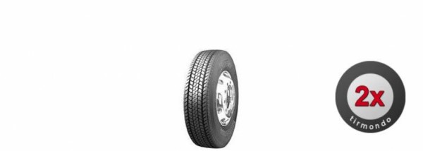 2x 205/75R17.5 BRIDGESTONE M788 124