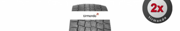 2x 295/80R22.5 TYREX DR1