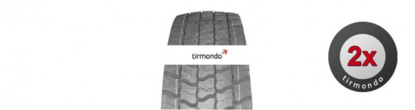 2x 315/80R22.5 KORMORAN ROADSD