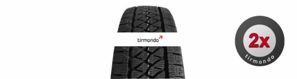 2x 225/70R15 BRIDGESTONE W995 112