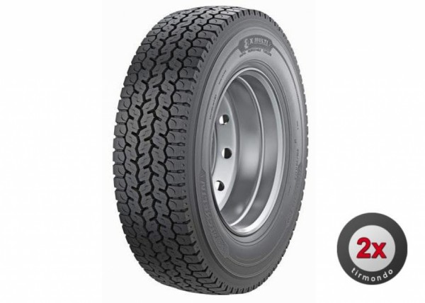 2x 265/70R17.5 MICHELIN XMULTID 140