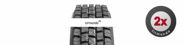 2x 205/75R17.5 WINDPOWER WDR09 124