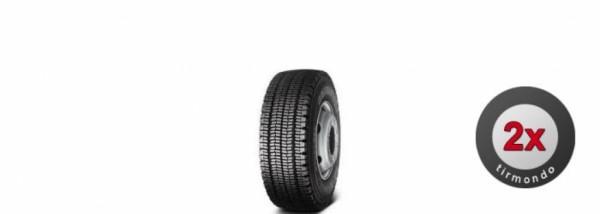 2x 275/70R22.5 BRIDGESTONE W990 148