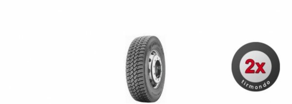 2x 315/80R22.5 KORMORAN D