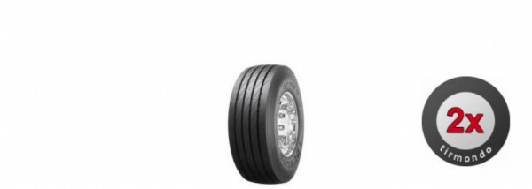 2x 385/55R22.5 DUNLOP SP244 160K/L