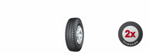 2x 315/80R22.5 SEMPERIT M431