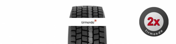 2x 295/60R22.5 EUROBAND K215 (runderneuert)