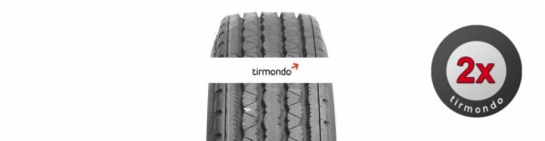 2x 315/80R22.5 DOUBLE COIN RR200L