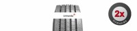 2x 315/80R22.5 KAMA NF201 2x 315/80R22.5 KAMA NF201