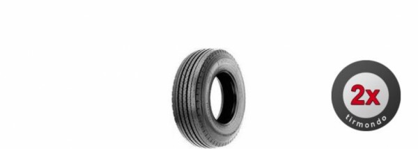 2x 275/70R22.5 UNIROYAL R200 148