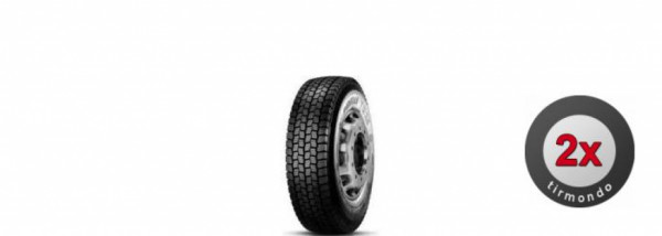 2x 295/80R22.5 PIRELLI TW25 152L
