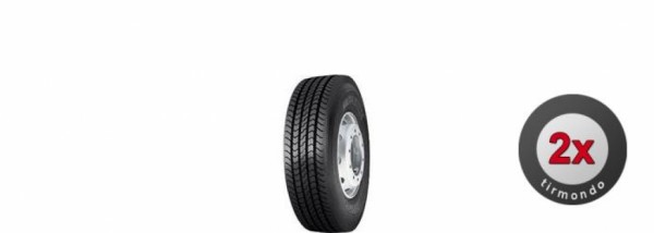 2x 11R22.5 BRIDGESTONE R297 148