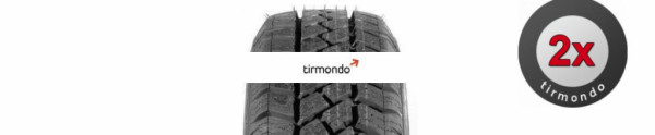 2x 195/70R15 FULDA TRAC 100R