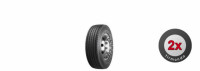 2x 275/70R22.5 DUNLOP SP472 148J/E 2x 275/70R22.5 DUNLOP SP472 148J/E