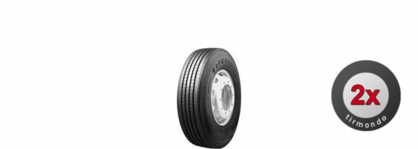 2x 12R22.5 FIRESTONE FS400