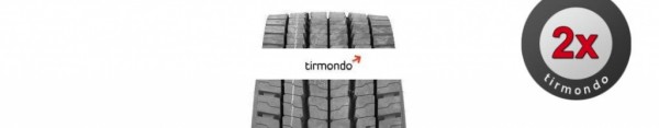 2x 315/70R22.5 BANDAG M749 (runderneuert)