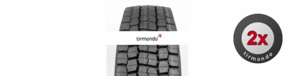 2x 315/80R22.5 BANDAG B729 (runderneuert)