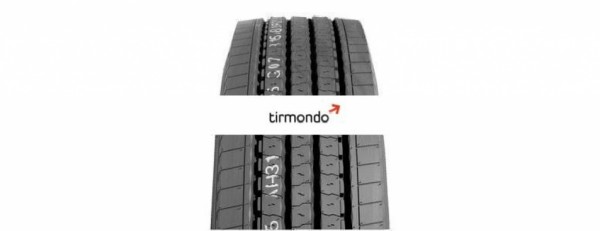 385/65R22.5 (15R22.5) HANKOOK AH31 160