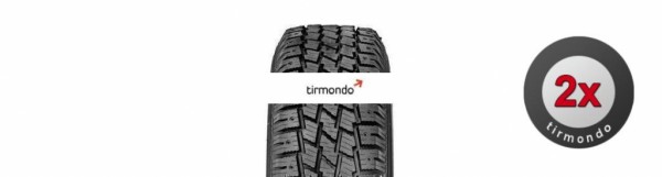 2x 165/70R14 NOVEX SNOW