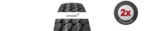2x 315/80R22.5 TYREX VM1