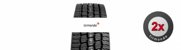 2x 295/80R22.5 HANKOOK AW02 154M