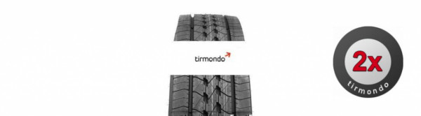 2x 385/65R22.5 (15R22.5) GOODYEAR KMAXS