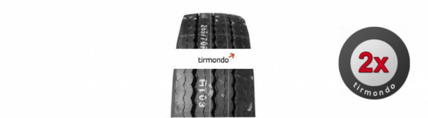 2x 265/70R19.5 KUMHO KRT03 143J