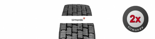 2x 295/80R22.5 NEWTRAC MS8 (runderneuert)