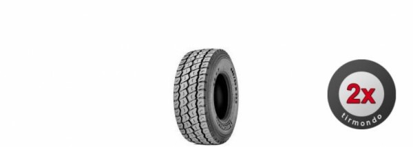 2x 11R22.5 MICHELIN XZY3