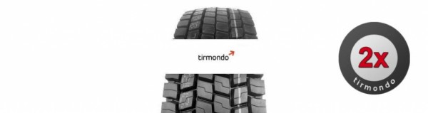 2x 295/80R22.5 TOLEDO DR938