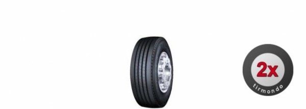 2x 385/65R22.5 (15R22.5) BARUM BT43