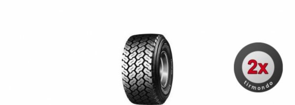 2x 445/65R22.5 (18R22.5) BRIDGESTONE M844 169