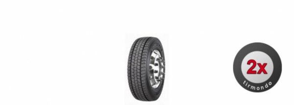 2x 235/75R17.5 GOODYEAR RHDII