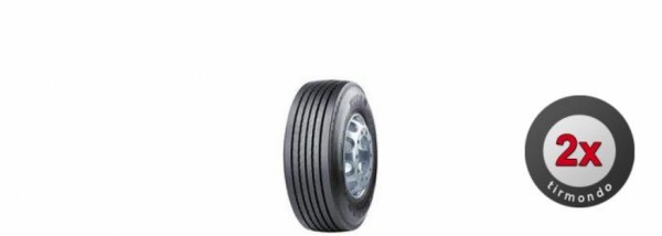 2x 385/65R22.5 (15R22.5) MATADOR TH1 160